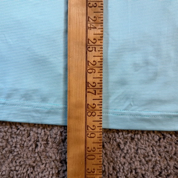 Callaway Golf Polo Shirt Mens Large striped Performance Athletic casual outdoor - Picture 7 of 8